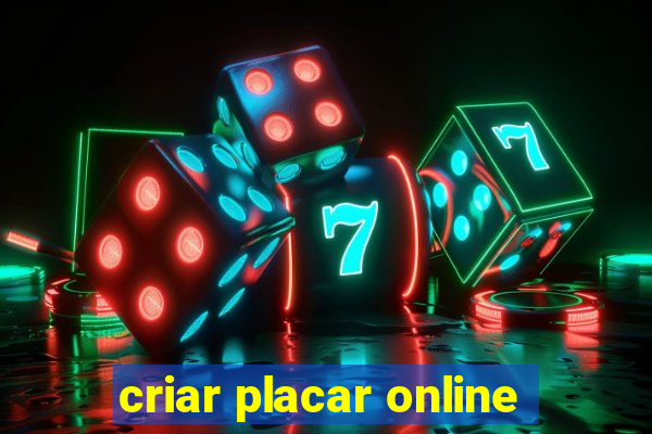 criar placar online